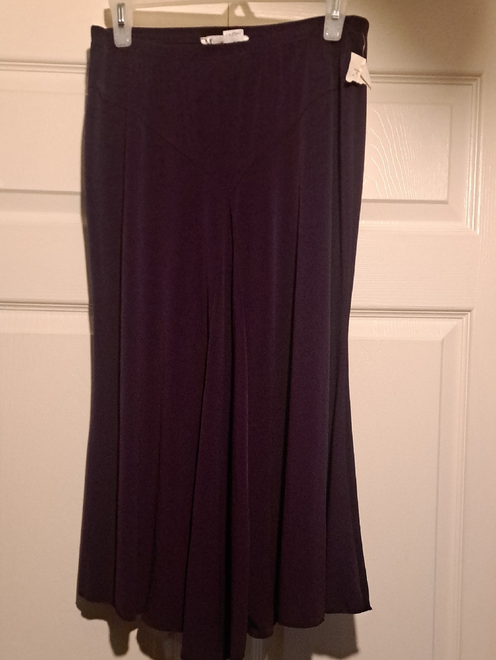 🍇Classic Yet Simple Women's Jersey A-Line Skirt Deep Purple Loose fit skirt